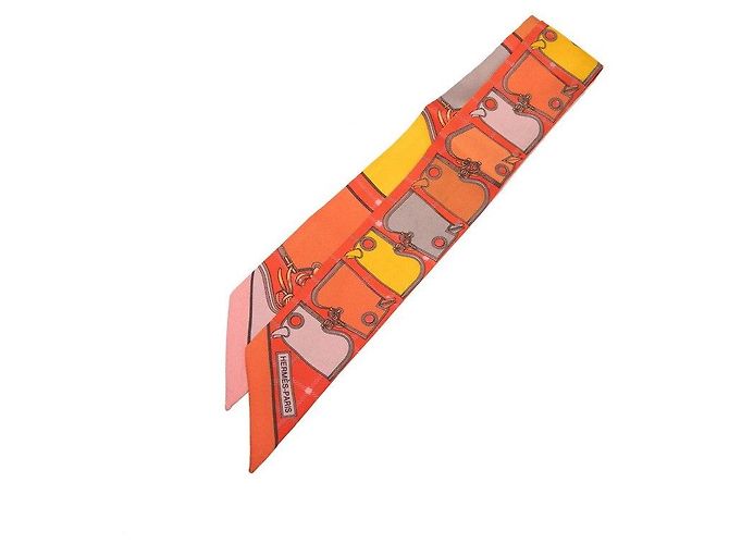 Twilly Camails in seta Hermès