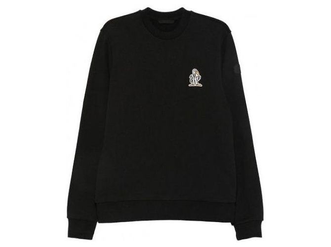 Sudadera de algodón Moncler negra