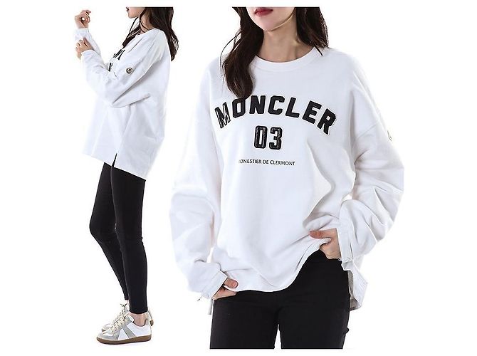 Moncler Fleece Logo Patch Women's