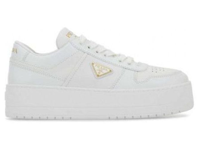 Prada Downtown Bold Leder-Sneaker