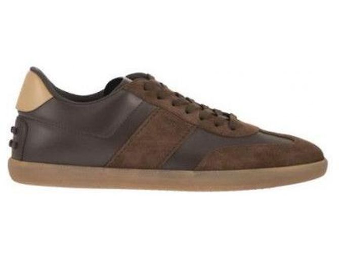 Tod's Baskets en cuir daim