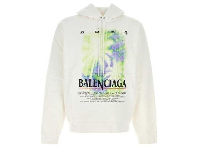 Balenciaga Der Window Oversized Hoodie