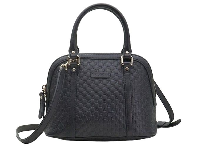 Gucci Black Micro Cima Mini Dome