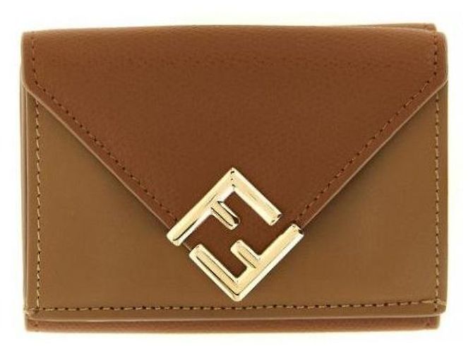 Fendi Diamond Micro Trifold Wallet
