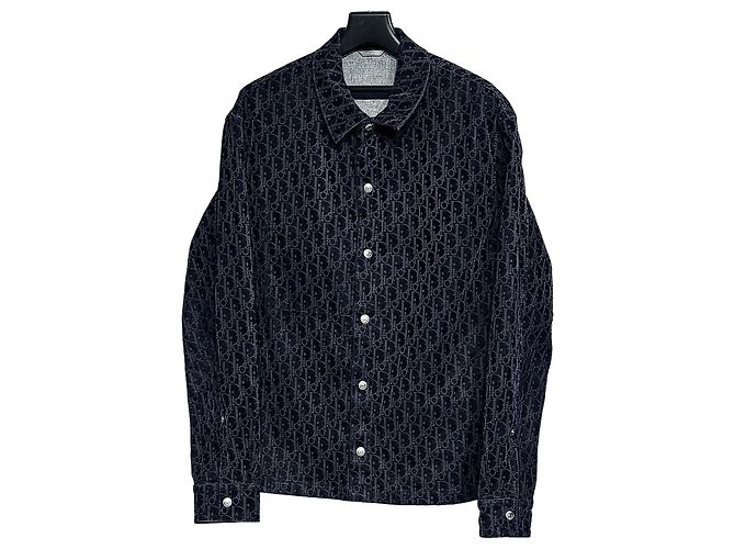 Dior Sovracamicia in velluto misto cotone