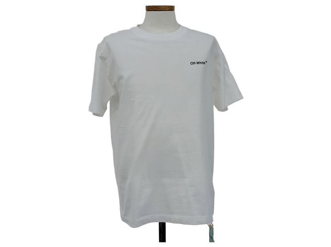 Off White Wave T-Shirt Weiß
