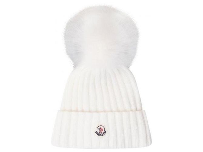 Moncler Gorro de lã com pompom