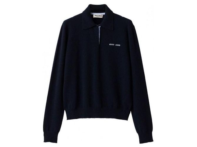 Miu Miu Pull Polo en Cachemire