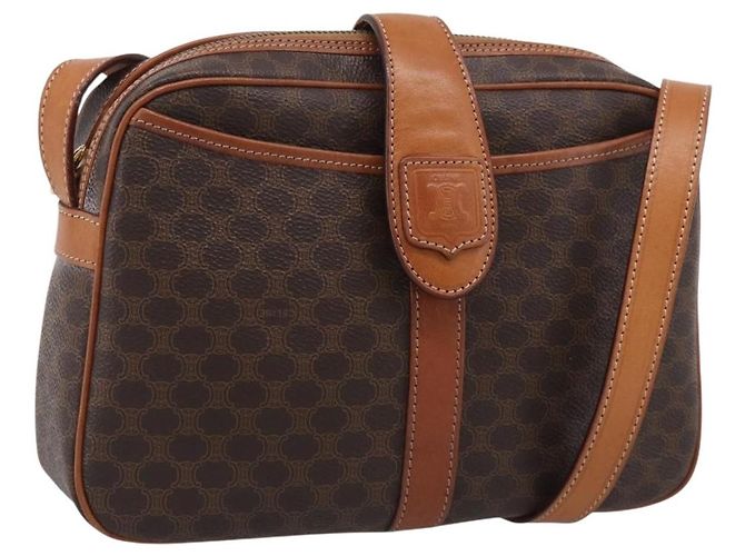 Céline Celine Macadam Shoulder Leather Medium