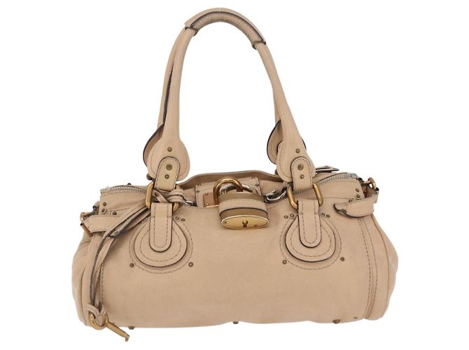 Chloé Chloe Paddington Lock Leather Medium