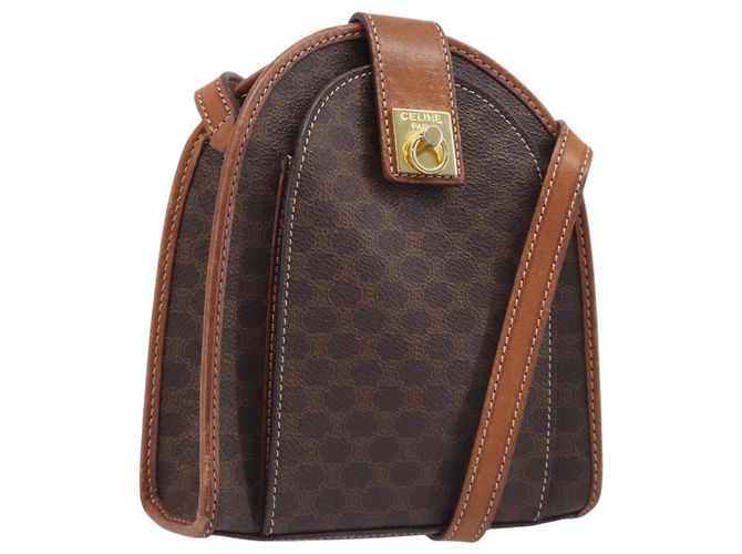 Céline Celine Macadam Shoulder Canvas Medium