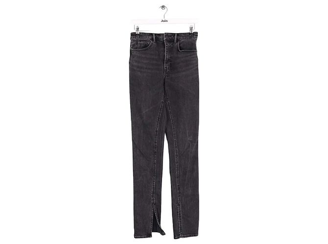 Vaqueros slim Alexander Wang negros de algodón