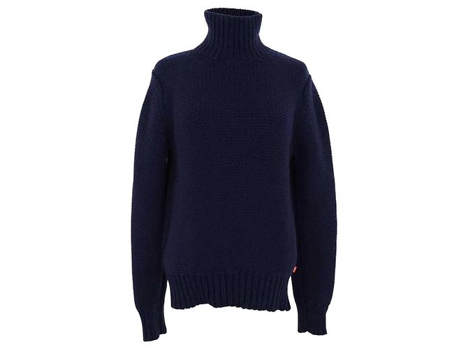 Louis Vuitton Kaschmirpullover Marineblau S