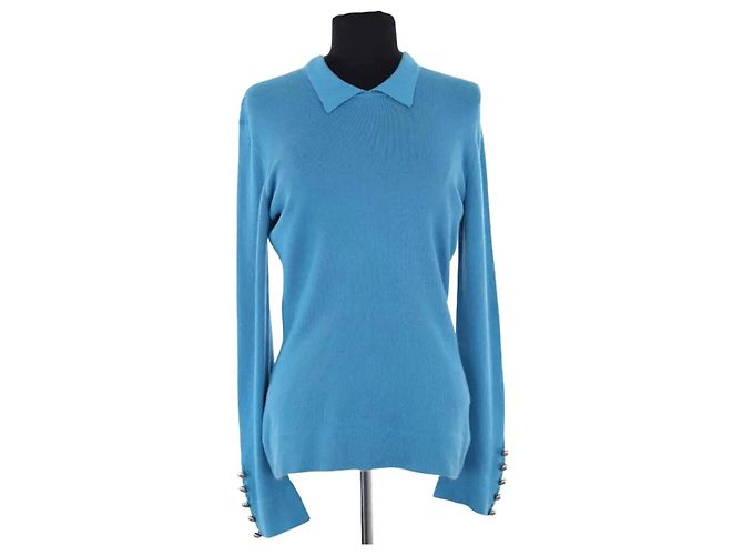 Louis Vuitton Kaschmir Pullover Blau XL