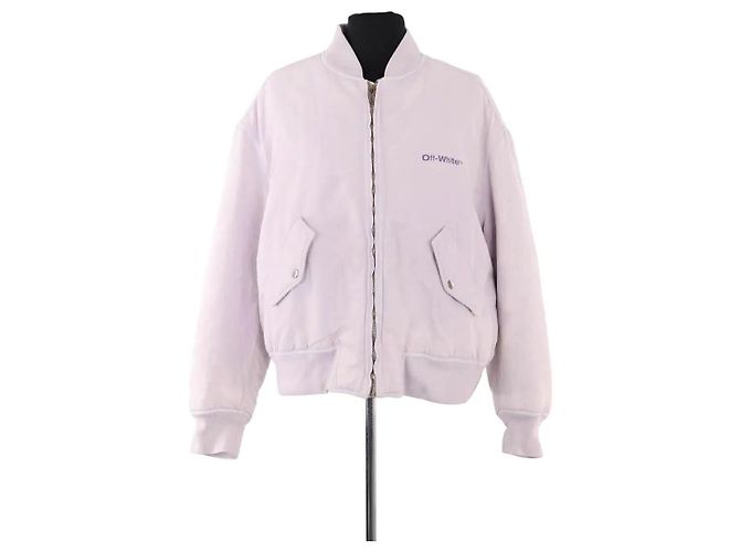 Off White Jacke Rosa
