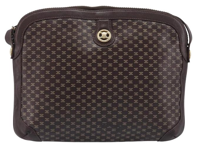 Céline Celine Macadam Shoulder Canvas Medium