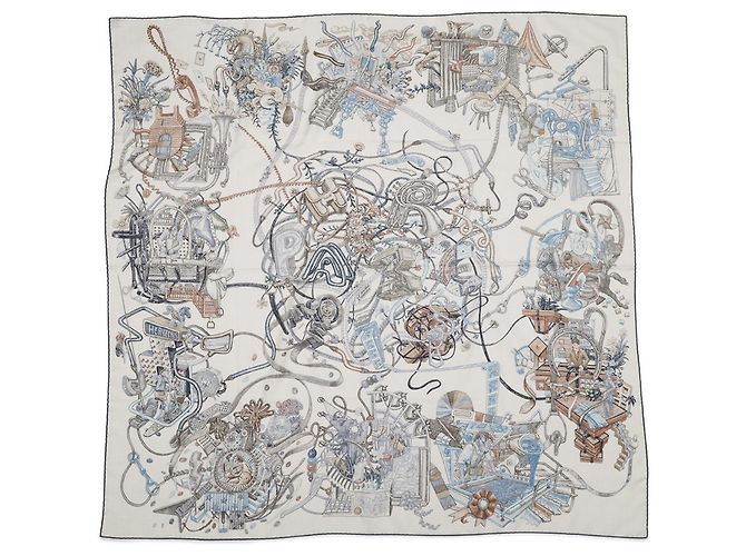Hermès Hermes Stole Carre 140 Geant World