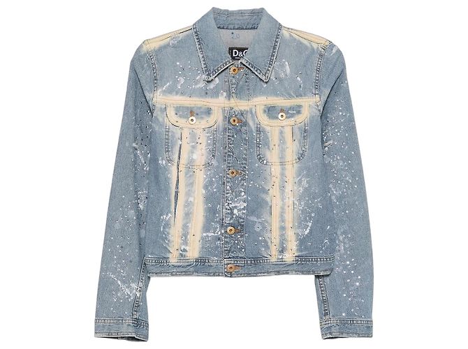 Autre Marque Dolce & Gabbana Giubbotto in jeans anni 2000