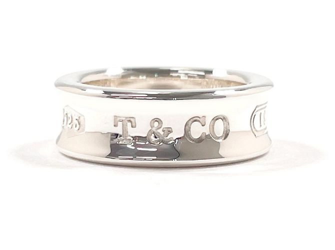 Autre Marque Anello Tiffany & Co. 1837 Medium Band in Argento