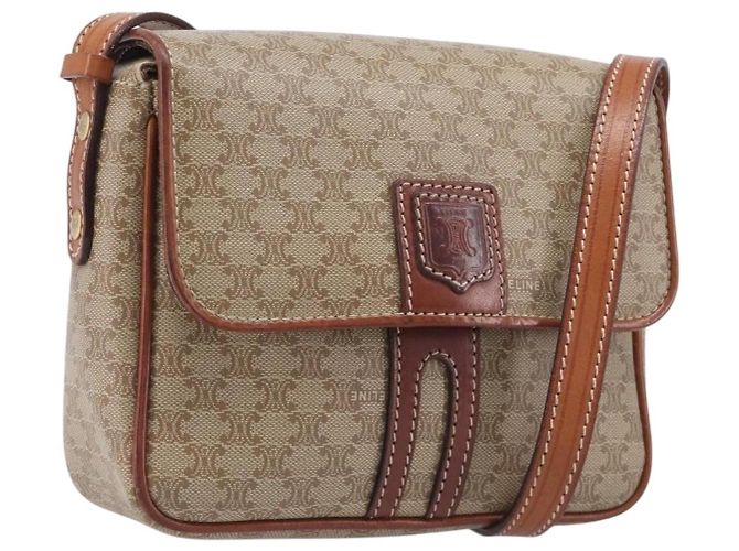 Céline Celine Macadam Shoulder Canvas Medium