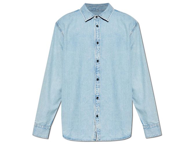 Rag & Bone Jeanshemd blau Baumwolle Lyocell