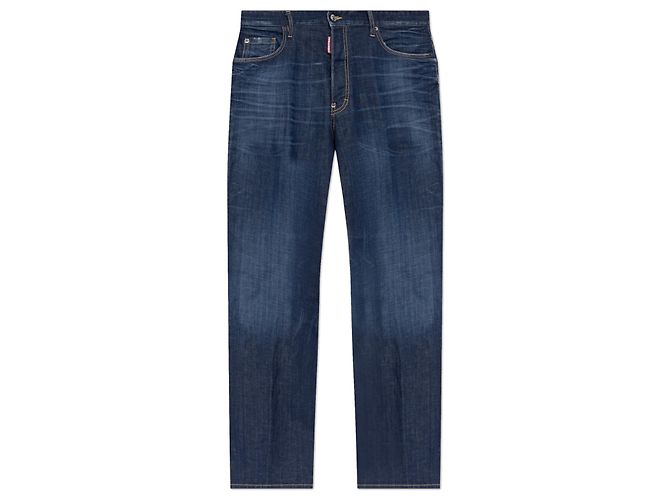 Vaqueros Loose Dsquared2 Azules Algodón