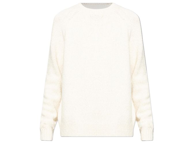 Isabel Marant Hanori Pullover crem Baumwolle