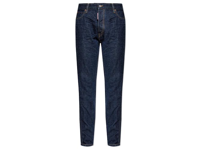 Vaqueros Cool Guy Dsquared2 Azules Algodón Corte Carrot