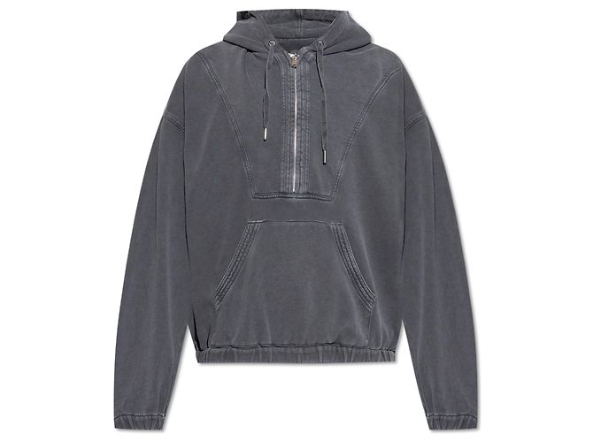 Isabel Marant Yanis Sweatshirt Grau Baumwolle