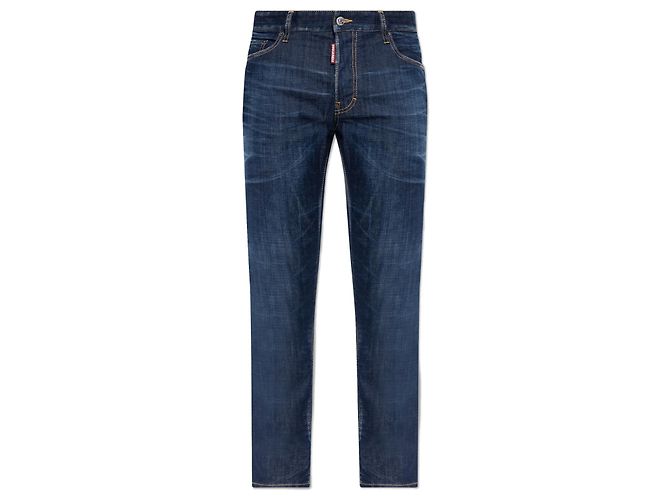 Vaqueros Skater Dsquared2 azul de algodón stretch