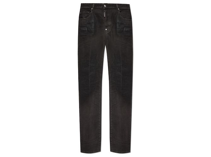 Jeans 642 Dsquared2 Corte Carrot Gris