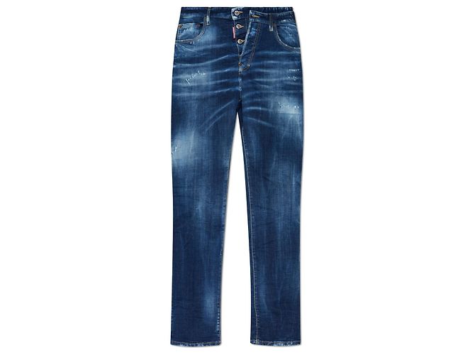 Jeans 642 Dsquared2 Blu Cotone