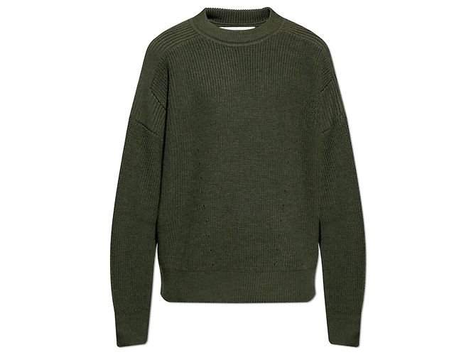 Isabel Marant Barry Wollpullover grün