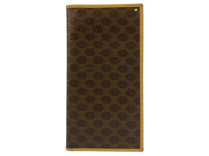 Céline Celine Macadam PVC Long Wallet