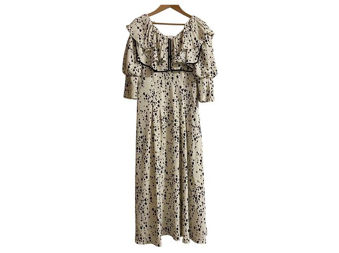 Autre Marque Vestido Snidel Geometric Dot