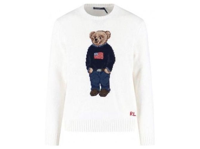 Polo Ralph Lauren Polo Bear Strickpullover Weiß