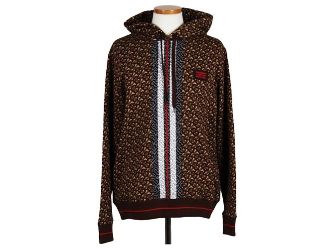 Burberry Stripe Monogram Hoodie
