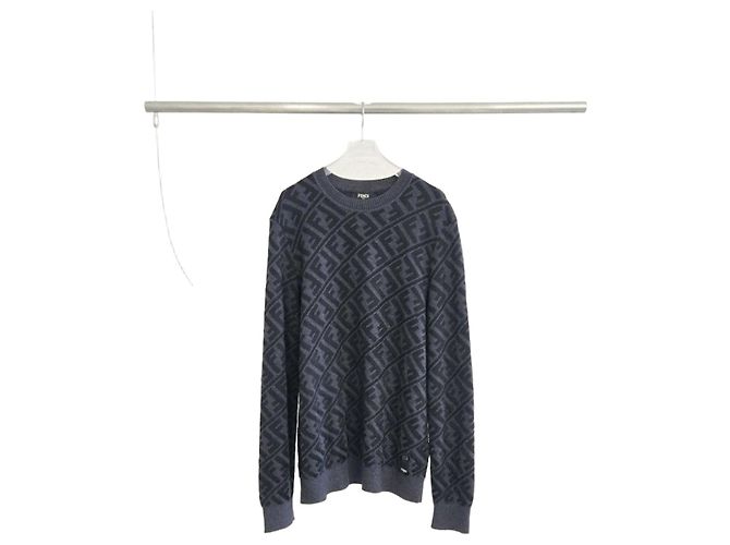 Fendi Strickpullover schwarz