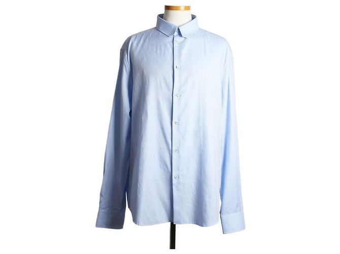 Louis Vuitton Camicia a righe Monogram Blue