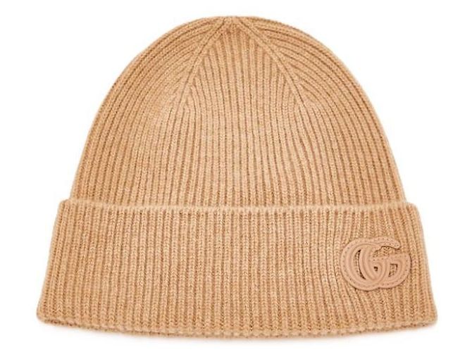 Gucci Gorro de cashmere com patch