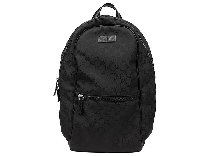 Gucci Microshima Nylon Backpack Black