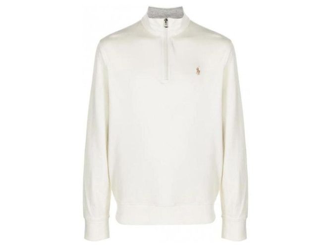 Ralph Lauren Quarter-Zip-Pullover mit Pony-Logo