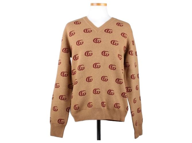 Gucci Wolljacquard-Strickpullover