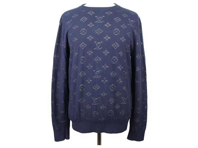 Louis Vuitton Monogramm-Strickpullover