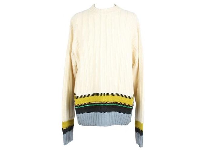 Hermès Pull en cachemire avec détails de couleur
