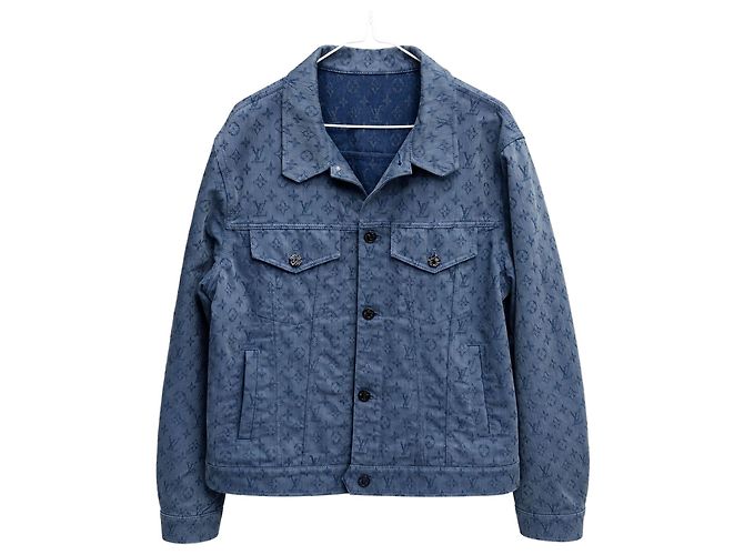 Louis Vuitton Denim Monogram Jacket