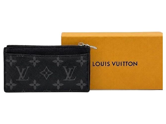 Louis Vuitton Coin Card Holder Monogram Eclipse