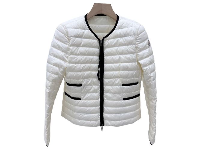 Moncler Lightweight Down Jacket White
