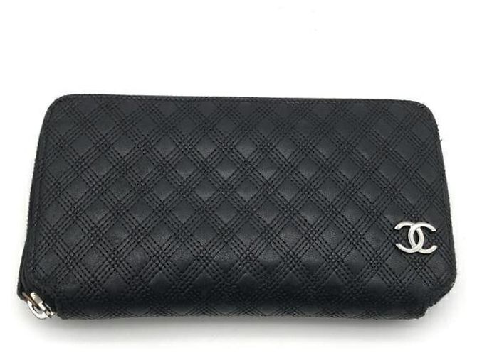 Chanel Black Long Wallet