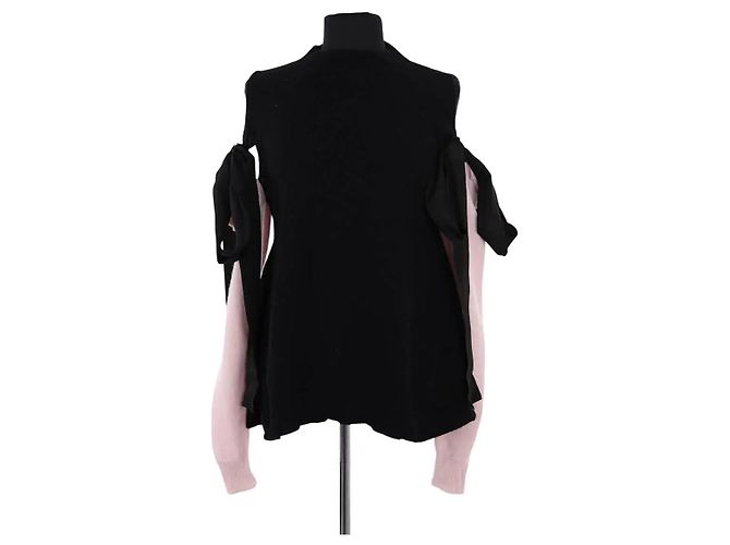 Loewe Wollpullover Schwarz S